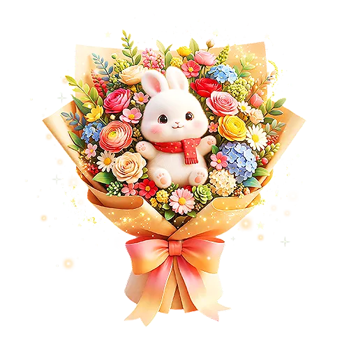 Bunny Flowers